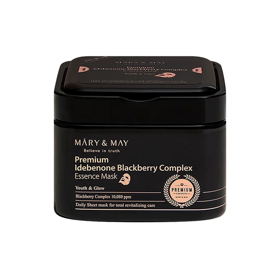 (20EA) Premium Idebenone Blackberry Complex Essence Mask